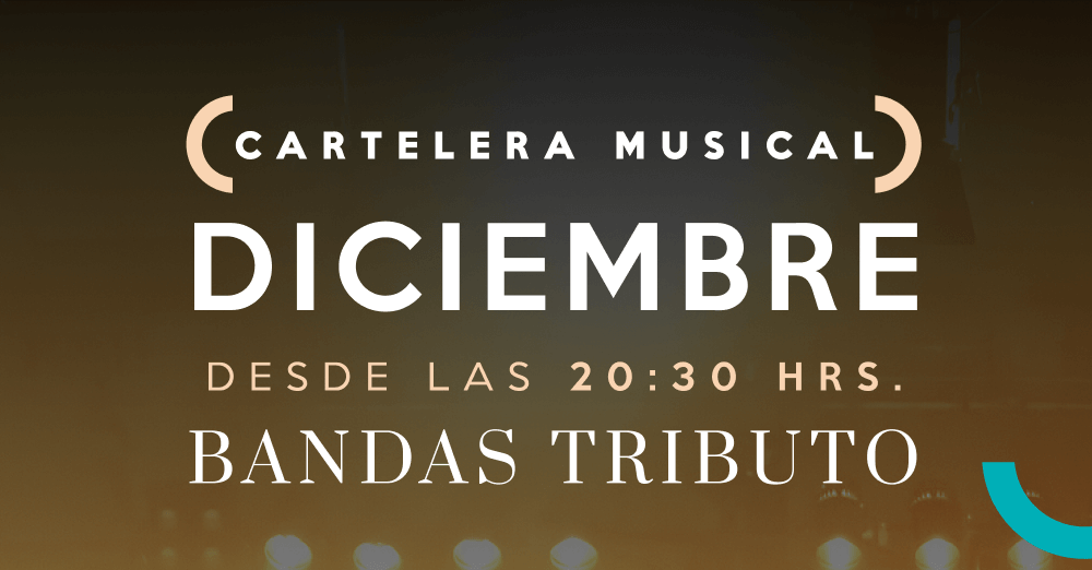 Cartelera Musical SOG Diciembre