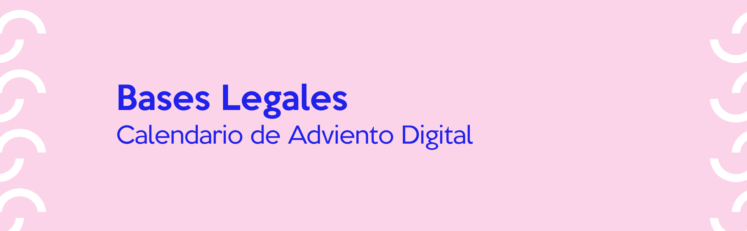 Bases legales “Calendario de Adviento Digital” de Open Plaza